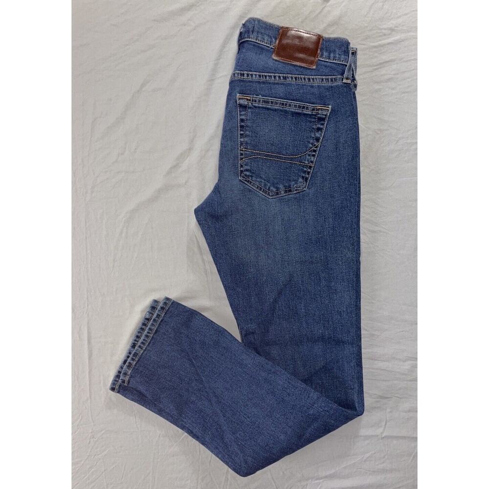 Hollister Slim Straight Epic Flex Stretch Denim Jeans. Medium Wash Men's 30X30.5